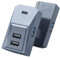 USB Hub mit 4 Anschlüssen | 3 USB Anschlüssen und Einem Typ-C Anschluss | Handschuhfach USB Splitter Erweiterungsadapter für Tesla Model Y (2020-2024)