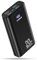 AYEWAY Power Bank 26800mAh USB C Fast Charging Portable Charger PD 20W Battery pack with 5 Outputs & Digital Display,External Backup Phone Charger for iPhone,MacBook,Samsung,Travel,Camping (Black)
