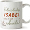 MUGFFINS Tazas Personalizadas para ABUELA - En Español - Vas a ser abuela - 11 oz / 330 ml - Regalo personalizable original y divertido