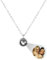MMXX Personalisierte Projektion Halskette mit Bild im Inneren für Frauen 925er Sterling Silber Foto Halskette Bild Versteckte Gedenkkette Ich Liebe Dich 100 Sprachen (E1: Silber)