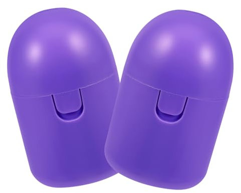 HAPINARY Aufbewahrungsbox Für Menstruationstassen Kunststoff 2 Stück Tragbar Robust Wasserfest Outdoor Reise Frauen