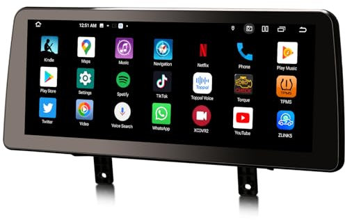 Erisin 12,3 8+128GB 8 Nucleo Android 13 Autoradio per BMW serie 3/4 F30 F31 F34 F32 F33 F36 M3 F80 M4 F82 GPS Navi Senza fili Carplay IPS WiFi Dab+ DSP Bluetooth 5.0 SWC Navigatore Radio
