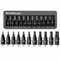 WinHolder 11pcs Male Torx Star Impact Impacted Shallow Short Bit Sockets T10 – T60 Set