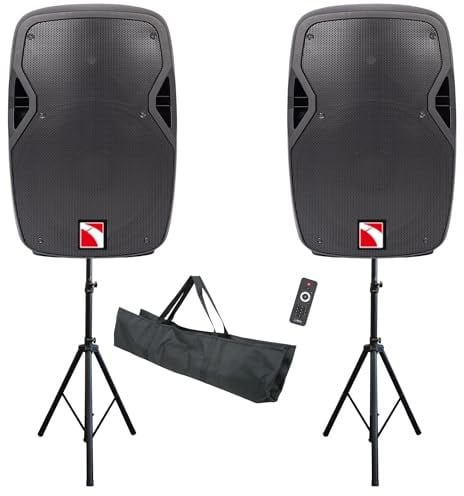 Intimidation Power Pack 15 Active PA Sound System 2000W