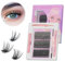 ANNAFRIS Pestañas Postizas Kit 30D+40D+50D Pestañas Pelo a Pelo 0.07mm D Curl 10-18mm Cluster Lashes Naturales DIY Pestañas(30D+40D+50D)