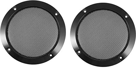 HOMSFOU 2stücke Lautsprecher Schutznetz Dekoratives Für Audio Und Auto Crash Staubdicht Ersatz Für Beschädigte Lautsprecherabdeckungen