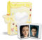 Kpop Photocard Binder, 3 Zoll Kpop Photocard Holder 40 Taschen Mini Fotoalbum Cartoon Fotokartenhalter Photo Card Album Portable Kpop Binder Fotokarten Album Kpop Mit Süße Anhänger fur Fotosammlung