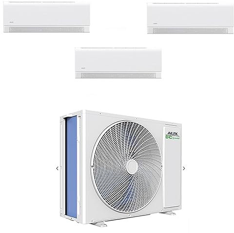 CLIMATIZZATORE TRIAL 9+12+12 AUX A++A+BREEZELESS WI FI INTEGRATO GAS R-32 DC INVERTER ESTERNA U.E AM3-H21/4DR3C