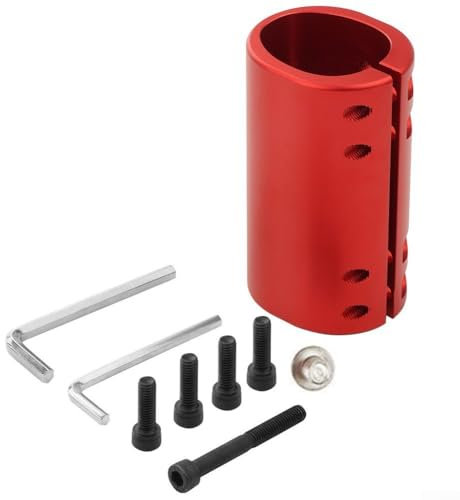 Fixateur de scooter pliable pour Xiaomi M365/Pro avec 6 vis et 2 clés (rouge)