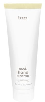 boep med Handcreme | Feuchtigkeitsspendende Pflegecreme ohne Duftstoffe für sehr empfindliche, trockene und strapazierte Hände | Zur Pflege bei Neurodermitis, Psoriasis und Handekzemen (100 ml)