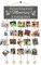 Zamety Porte Photo Mural en Bois, Créatif Accroche Photo Mural, avec 20 Petits Clips en Bois et 6 Cordons de Chanvre, 5 Cœur, Guirlande Photos Cadeaux pour la Famille et Les Amis