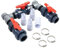 YedZen Bypass Kit de raccordement pour piscine avec pompe à chaleur, pompe à chaleur, pour pompe à chaleur de 50 mm de diamètre, chauffage solaire, dérivation