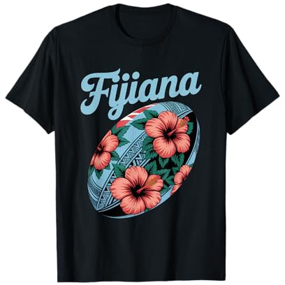 Fidji Rugby Fijiana Rugby Fidji Femmes Rugby Warriors Island T-Shirt