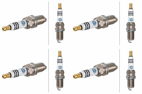 4x Hella Iridium Pro Zündkerzen | 4x 8EH 188 706-361 passend für 4-Zylinder Adam Astra Cascada