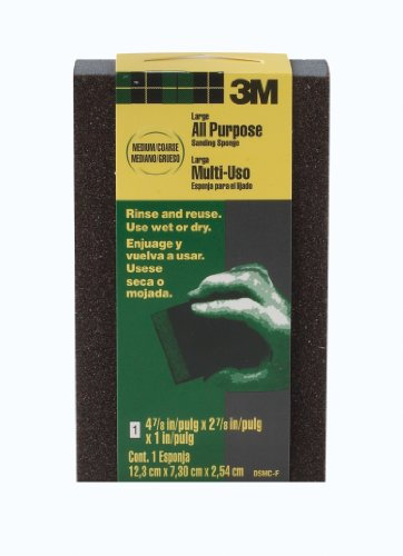 3M 3MDSMC-F Hand Sanding X-Large Sponge Medium/Coarse Pack
