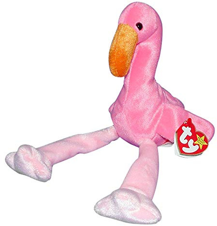 TY Pinky the Flamingo Beanie Baby