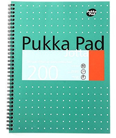 Pukka Jotta Spiralbuch (Format A4) Metallic, (Pack of 2)