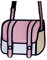 Genius Baby 3D Style 2D Zeichnung Cartoon Comic 3D Messenger Bag, Hellrosa