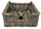 Red Hamper Antique Wash Wicker Napkin Holder Serviettenhalter aus Korbgeflecht, Optik, Weide, Antik-Waschung, Height 70cm x Width x Depth 19cm, 1000