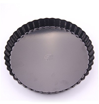 Gebkiiy 2Pcs Bakerware Non-Stick 6 inch Removable Loose Bottom Quiche Pan Homemade Round Tart Pie Cake Mold Baking Pan 15cm
