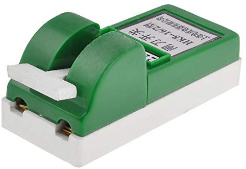 New Lon0167 Interrupteur coupe-circuit En vedette 220VAC 16A efficacité fiable coupe-circuit en plastique vert Shell en plastique vert(id:33e ee 1e fd6)