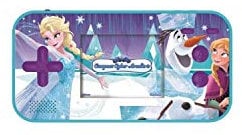 Lexibook, Die Eiskönigin, Kompakte Cyber Arcade, Tragbare Konsole, 150 Spiele, LCD-Farbbildschirm, Batteriebetrieben, Blau, JL2367FZ