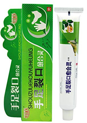 HELLOYOUNG, potente ungüento chino, crema para manos y pies, crema para grietas, talón, peeling, reparación de pies y manos, ungüentos para el cuidado de las grietas en seco