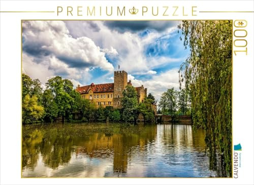 CALVENDO Puzzle Schlosspark Flechtingen | 1000 Teile Lege-Größe 64 x 48 cm Foto-Puzzle für glückliche Stunden