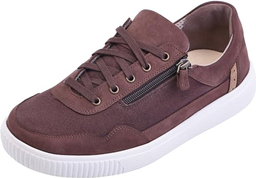 Cosyfeet Matty - Extra Wide Men's Shoes - 3H Width Chocolate