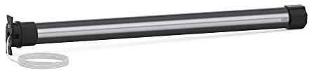 LEXMAN - Moteur de volet roulant électromécanique - 30 kg max - Ø 40 mm - L. 490 mm - 14 rpm - 230 V - Moteur 10 Nm - IP 44 - Moteur tubulaire - Moteur à volet roulant câblé