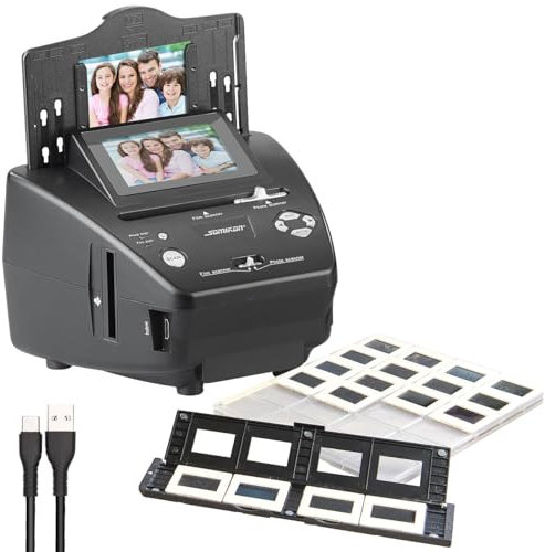 Somikon Stand-Alone-Foto-, Dia- & Negativscanner, Versandrückläufer (digitalisieren)