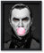 Poster Master Dracula-Poster – Kaugummi-Druck – veränderte Kunst – Pop-Art – moderne Kunst – Geschenk für Männer & Frauen – lustige Gothic-Dekoration für Heimkino oder Wohnzimmer