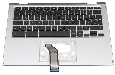 acer 6B.HWYN7.007 Original Tastatur inkl. Topcase DE (deutsch) schwarz/Silber für Chromebook Spin 513 (CP513-1H)