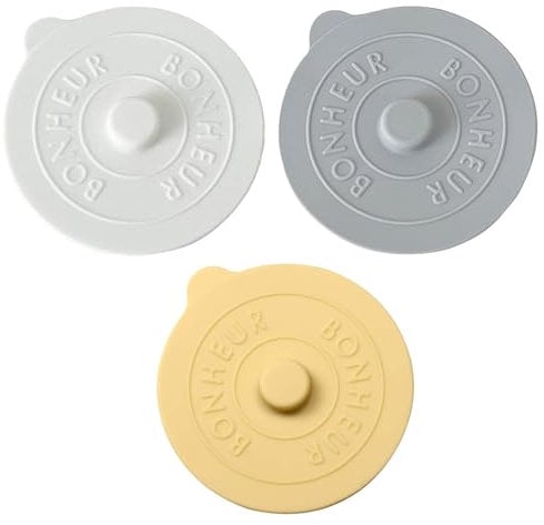 3 Pièces Couvercles en Silicone, Couvercle de Tasse D'eau en Silicone, Couvercle de Tasse à Thé en Silicone, Couvercle de Tasse à Boisson, pour la Maison, L'extérieur, Tasse, Café, Verre à Vin