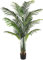 FORABAMB Künstliche Palme groß 150 cm, Kunstpflanzen, Kunstpalme im Topf, Plastik Palme mit 11 abnehmbaren Blättern, Deko für Wohnzimmer, Schlafzimmer, Büro, Perfektes Einweihungsgeschenk