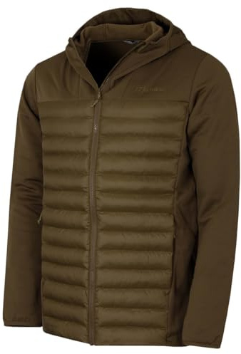 Berghaus Vaskye Hybrid-Jacke mit Kapuze für Herren, Bark, 52