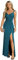 Ever-Pretty Vestito da Cerimonia Maxi Lungo Donna Elegante Senza Schienale Vestito da Cocktail Slim Vita Alta Abito da Sera Donna Vestito Donna Sexy Senza Manica Teal 52
