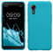 kwmobile Hülle kompatibel mit Samsung Galaxy Xcover 5 Hülle - weiches TPU Silikon Case - Cover geeignet für kabelloses Laden - Cool Glacier