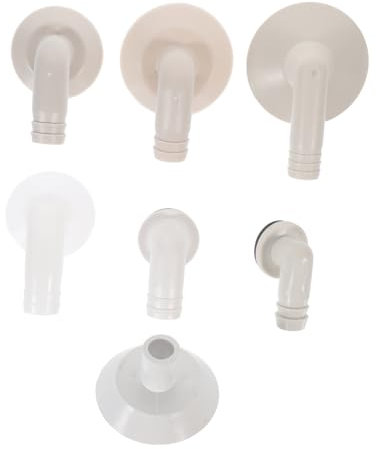 WATIIFUFU 1 Satz Ablaufgarnitur Für Klimaanlage Wechselstrom-ablaufschlauchanschluss Schlauchanschlüsse Für Fensterklimaanlage Winkelstück Für Ablaufschlauch Klimaanlagenteile Abs