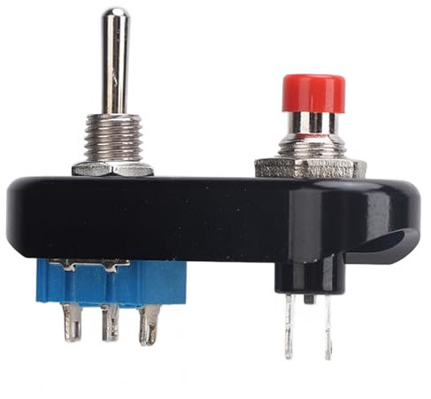 Interruttore di Controllo dell'accensione, Risposta Rapida, Compatto e Comodo, Interruttore a Leva di Arresto Avviamento Motore per Manubrio Moto per Bici Cross ATV UTV