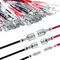Sefdrert 30PCS 2.8mm /4.8mm /6.3mm Female Speaker Wire Connectors with Insulation Sleeve Speaker Connector Quick Splice Kit