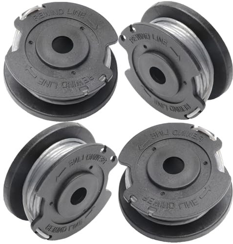 4 pezzi Bobine Compatibile con Bosch Art 23 SL 26,EasyGrassCut 18 23 26,Bobina di Ricambio Nylon,a Filo per Tagliabordi, Bobina di ricambio del tagliaerba,bobine di ricambio per EasyGrassCut