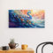 Wandbild auf Photoboard | Peacock MAGNOFIX 150 60 x 30 cm