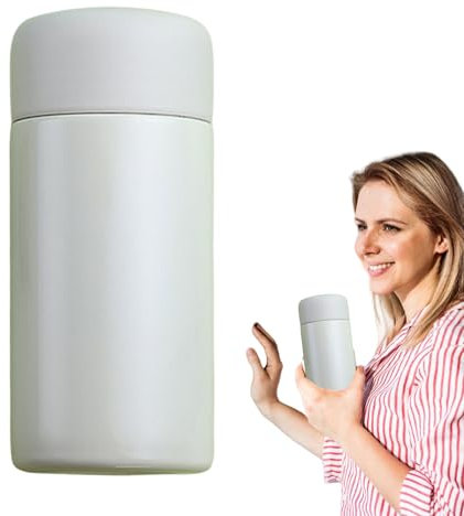 Borraccia Termica | Borraccia In Acciaio Inossidabile 15cl Mantenimento Temperatura,Tazza Portatile Antigoccia Per Ciclismo Palestra Campeggio Scuola Ideale Per Donne e Ragazze