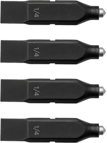 Galvanox Tungsten Carbide Glass Breaker Bits Designed for Leatherman Multi-Tools (4 Pack)