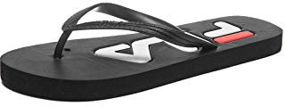 FILA Troy Slipper, Chanclas para Hombre, Negro, 43 EU