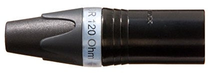 Cordial CIT 3 DMX Terminator (Abschlusswiderstand für DMX-Chains im DMX-Standard) Schwarz