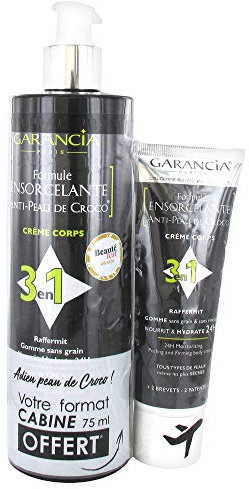 Garancia Formule Ensorcelante Anti-Peau de Croco 3 en 1 400 ml + Format Voyage 75 ml Offert