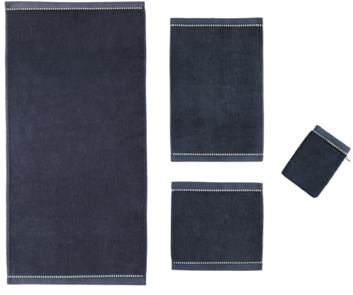 ESPRIT Handtücher Box Solid Navy Blue - 488