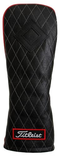 Titleist Leder Headcover schwarz/rot Fairwayholz